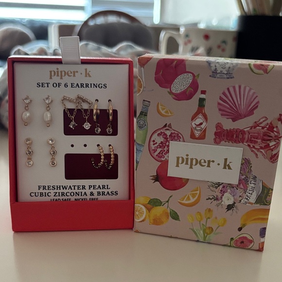 Piper Gold and Silver Earring Collection - Picture 2 of 3